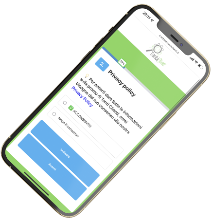 Tanti Clienti app screenshot